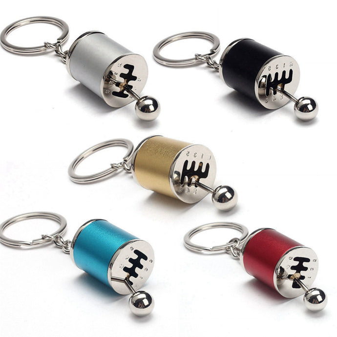 6-Speed Manual Interactive Gearshifter Keychain