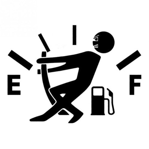 Funny High Gas Consumption Sticker